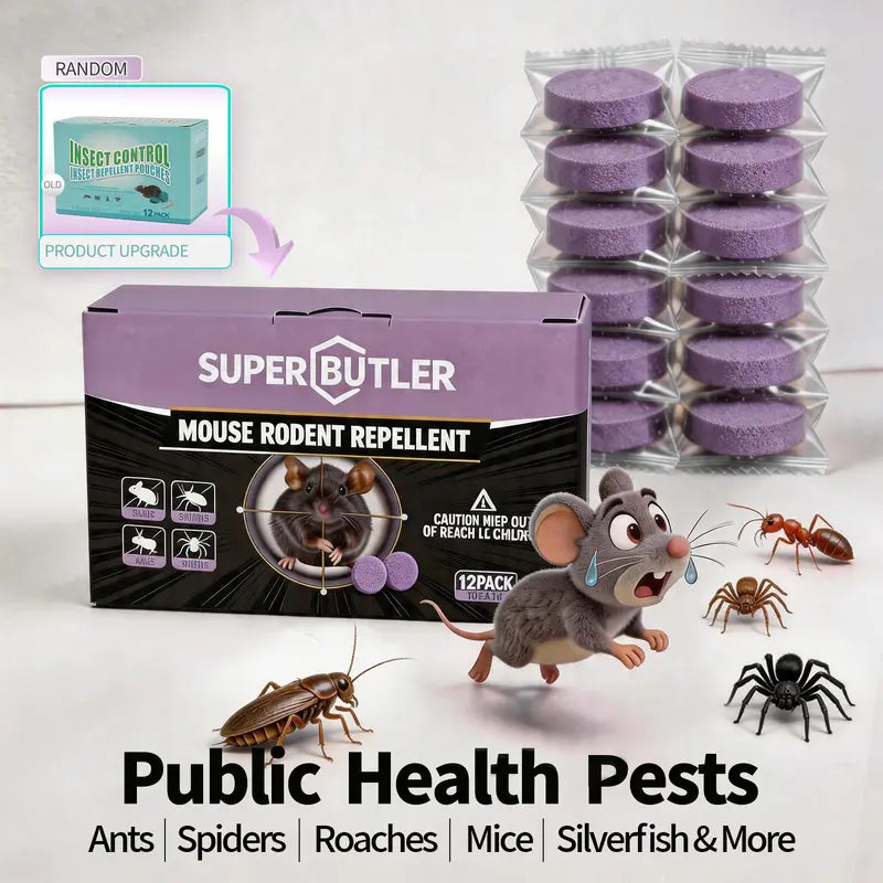 Natural Peppermint Odor Fumigant Tablets: Clear Your Home of Pests with Strong Scent