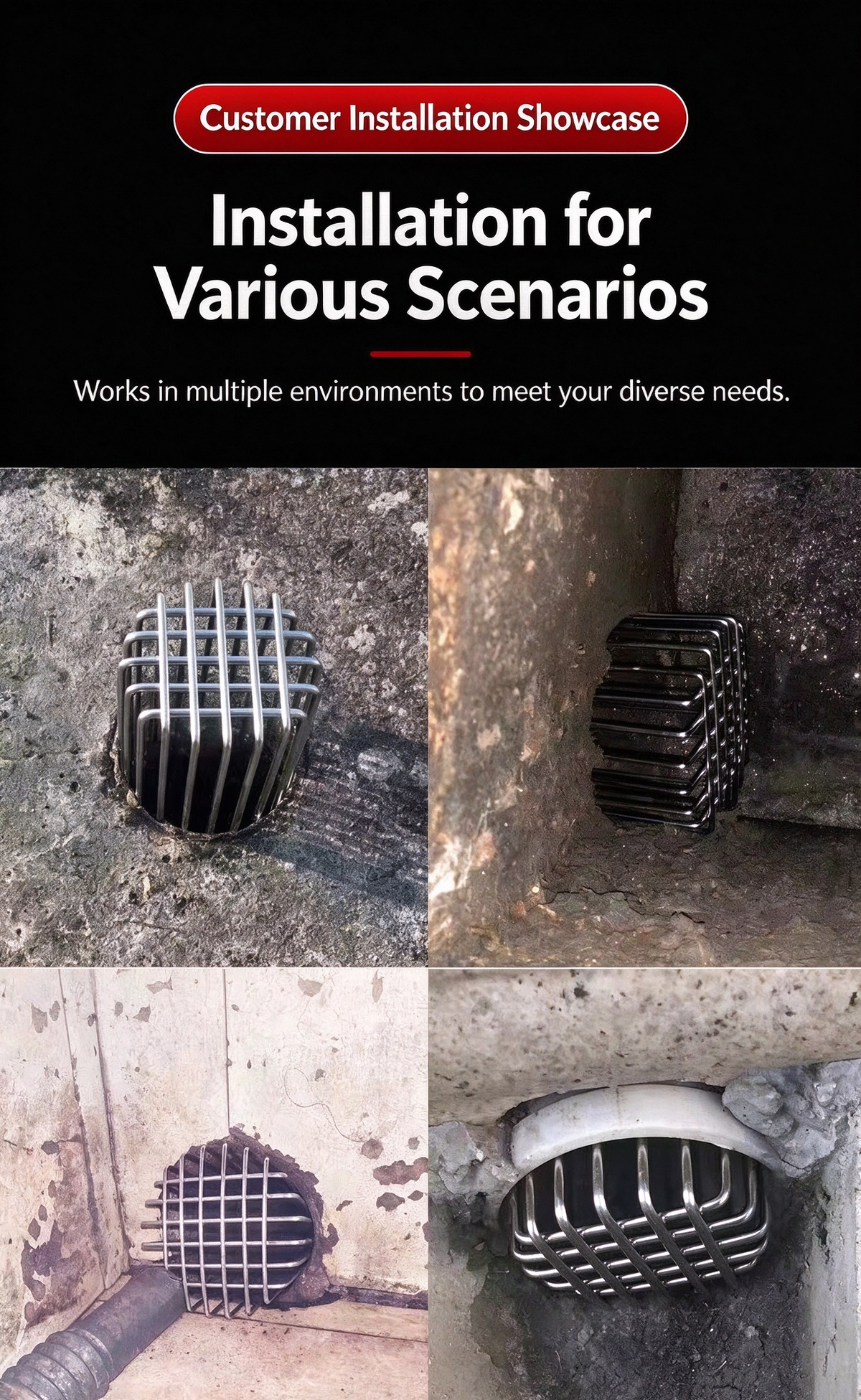 Anti-Rat Drain Cover Mesh