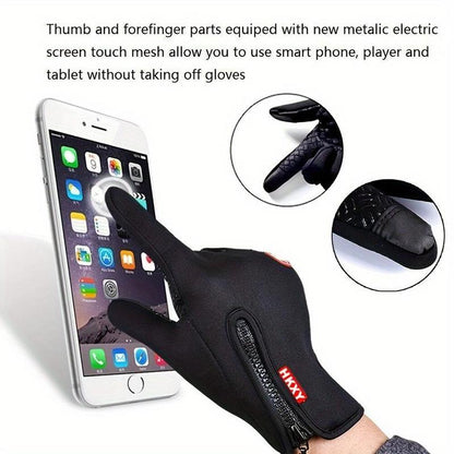 【Black Friday】🎁Windproof Touchscreen Winter Gloves – Thermal Warmth for Men & Women