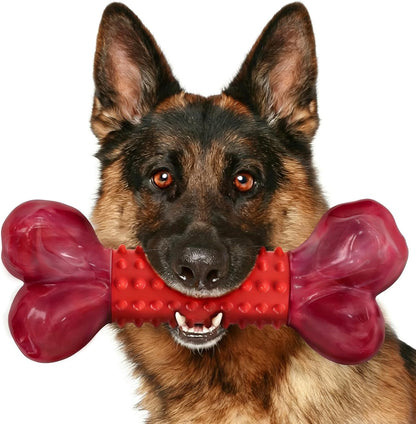 🐶Indestructible Dog Chew Toy for Aggressive Chewers Beef Flavor