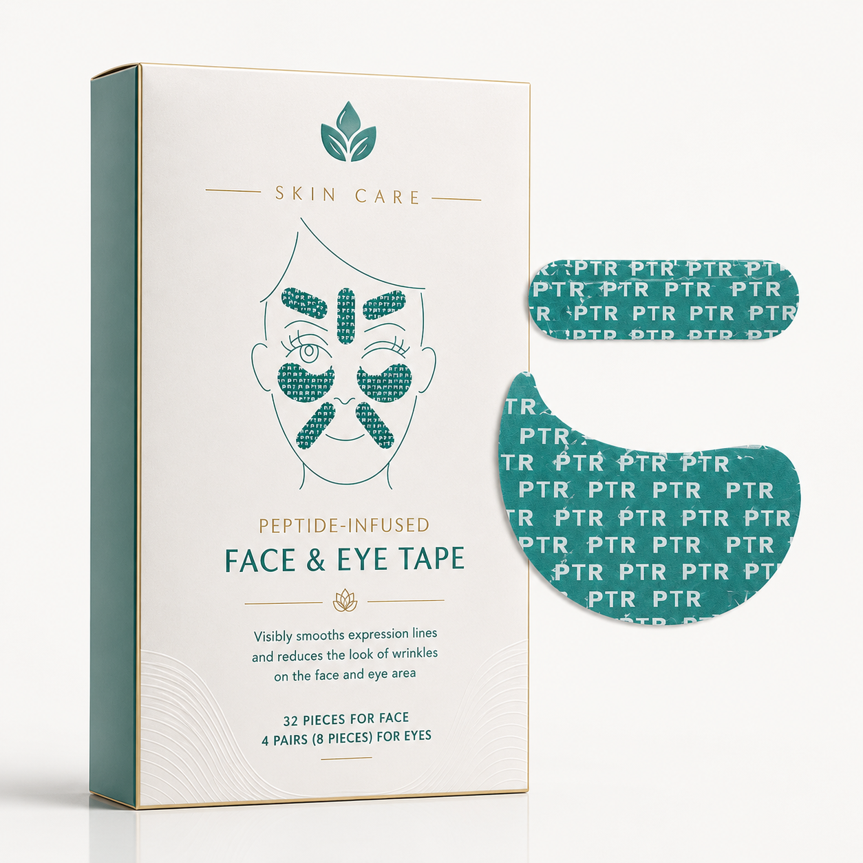 Virvada Révéler Peptide Face & Eye Tape
