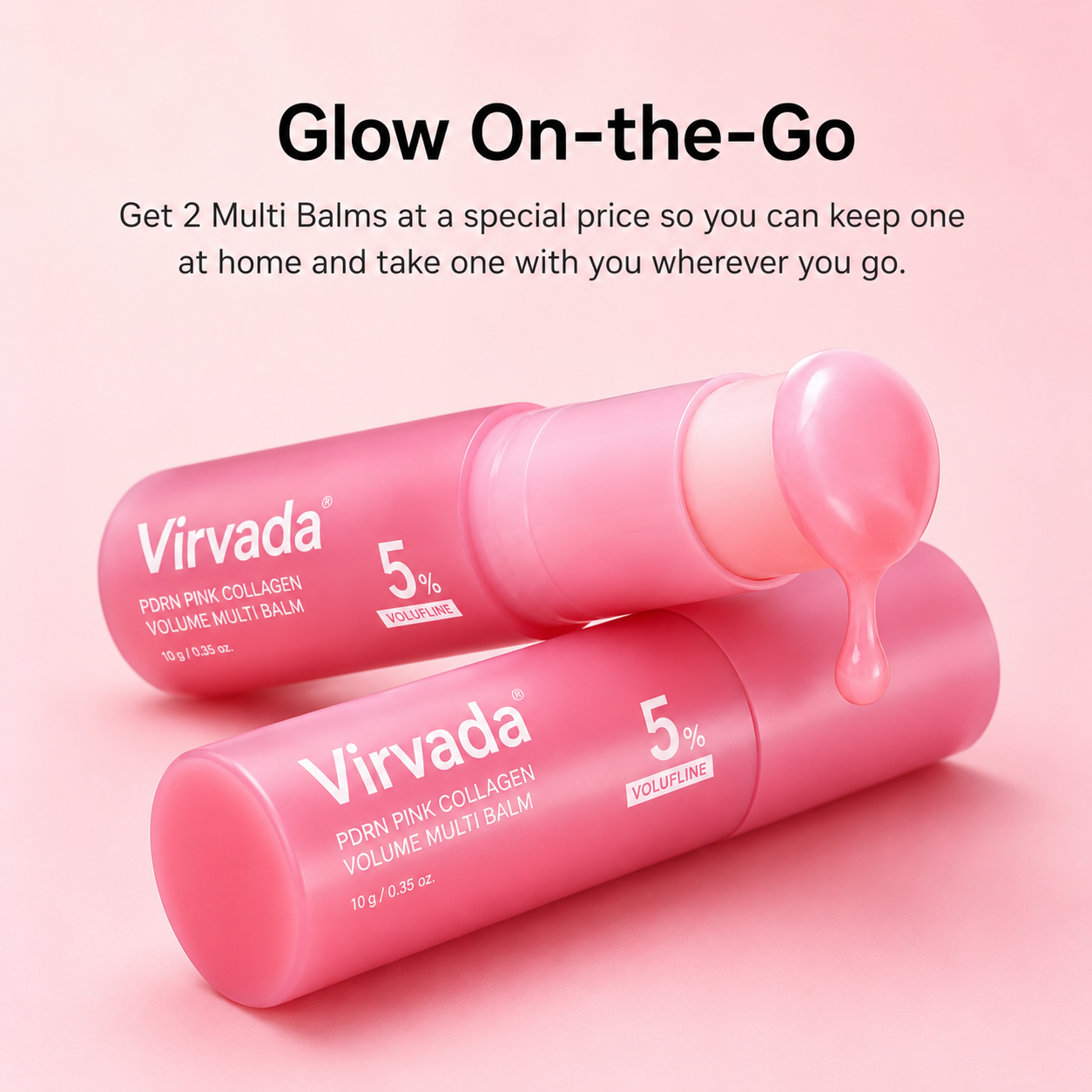 Virvada PDRN Pink Collagen Volume Multi Balm