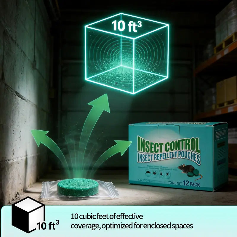 Natural Peppermint Odor Fumigant Tablets: Clear Your Home of Pests with Strong Scent