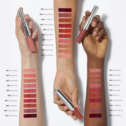 Perfect Twin Lip — Dual-Ended Liquid Lip Gloss with Velvet Matte Color and Glossy Shine