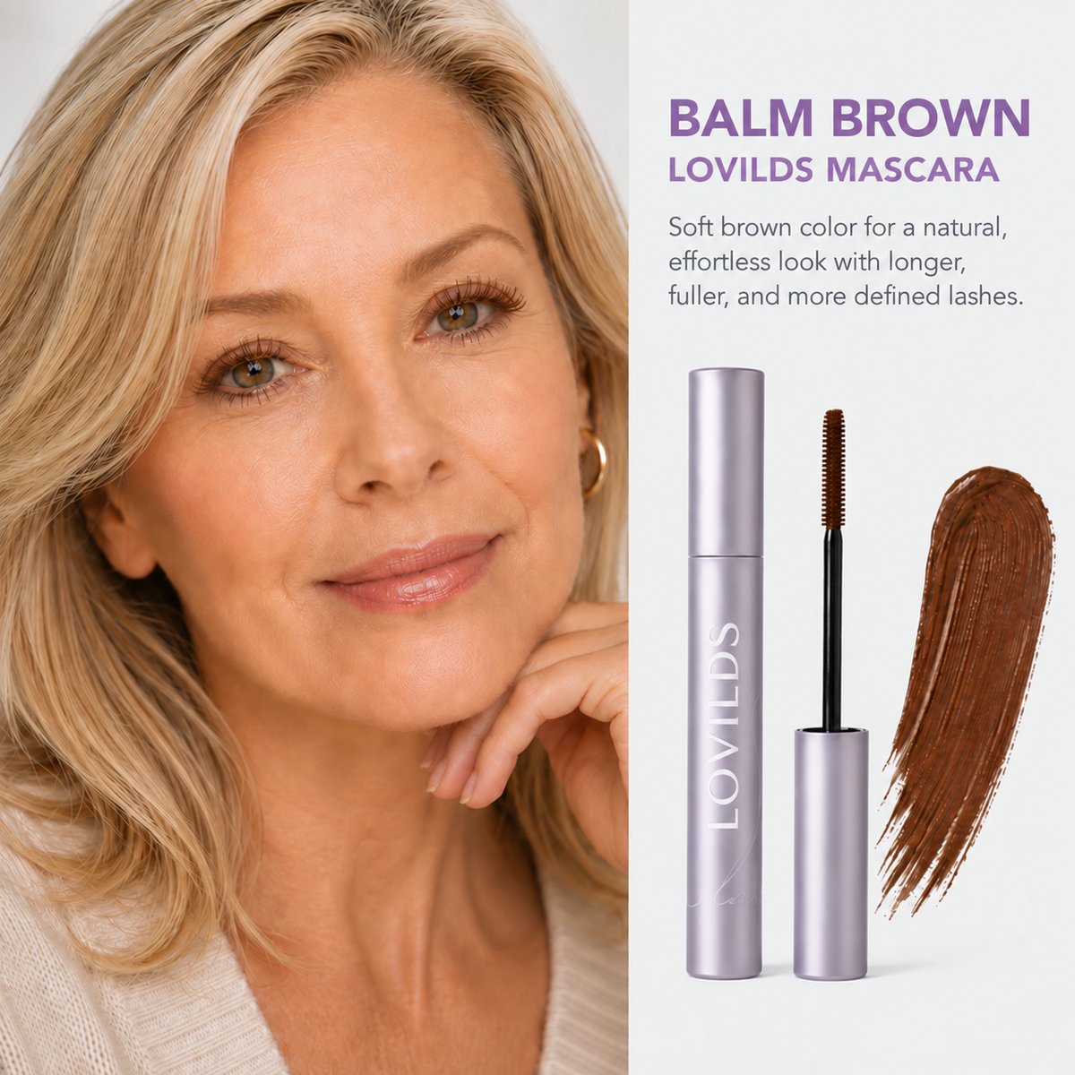 LOVILDS Mascara - For Mature Lashes（up）