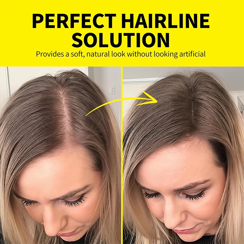 Magnetic Refillable Hair Root Touch Up Powder - Waterproof Gray Coverage & Hairline Concealer ✨