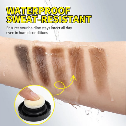 Magnetic Refillable Hair Root Touch Up Powder - Waterproof Gray Coverage & Hairline Concealer ✨