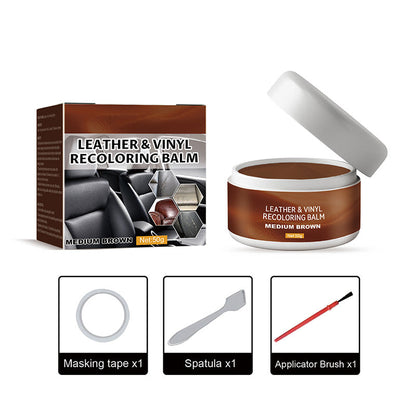 Leather Repair Paste – Restore Scratches, Scuffs & Worn Leather Like New